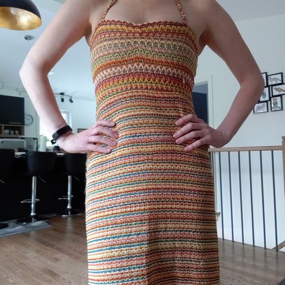 Designer knit dress - Picture 4 of 5